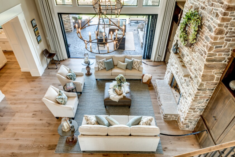 10 Ideen für große Wohnzimmer